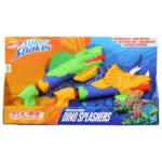 Nerf Super Soaker DinoSquad Dino Splashers 2 Water Blasters for Holi - Set of 2 Pichkari - Pichkari for Outdoor Water Games On Holi Festival, Branded Toy Pichkari for Kids 6+ - Image 2