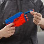 Nerf Alpha Strike Claw Dual QS-4 Blaster Set - Includes 2 Blasters and 10 Official Nerf Elite Darts - Each Blaster Fires 4 Darts in a Row - Image 4