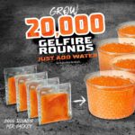Nerf Pro Gelfire Refill 20,000 Dehydrated Gelfire Rounds & 1x 800 Round Hopper for Use with Nerf Gelfire Blasters for Ages 14 Years Up - Image 2