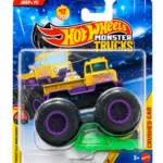 Hot Wheels 1:64 Scale Jeep FC Monster Trucks 2026 Diecast Truck with Crushable Car for Ages 3+ (JHY72)