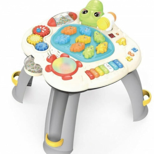 Key Features Foldable and space-saving design Lightweight and portable for easy carrying Made from durable and baby-safe materials Comfortable and spacious bathing area Anti-slip base for added st (3) Multi-Functional Early Learning Table - Image 1