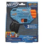Nerf Elite 2.0 Trio Sd-3 Blaster, 6 Darts, 3-Barrel Blasting, Tactical Rail for Customizing Capability - Image 2