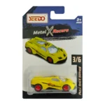 Seedo Metal X Racers Pull Back Series Die Cast Car for Ages 3+, Pack Of 6 - Image 4