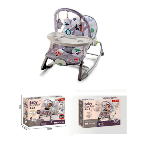 Untitled design - 2026-06-19T151207.251 4in1 Baby Rocker Toddler with Musical Food Tray/Tyres Stoller - Image 1