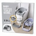 3 in 1 Baby Potty Ladder Seat with Step Stool & Toilet Trainer