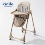 Kidilo KD006 Baby High Chair – Height Adjustable & Foldable - Image 2