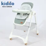 Kidilo KD3-3 Baby High Chair – Height Adjustable, Reclining & Foldable - Image 4