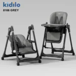 Kidilo 8166 Baby High Chair with Swing – Height Adjustable & Reclining