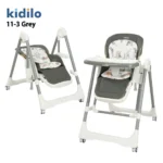 Kidilo 11-3 Baby High Chair with Swing – Height Adjustable & Reclining - Image 3