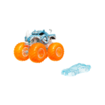 Hot Wheels Monster Trucks Power Smashers 1:64 Scale die cast Rhinomite, Includes Crushed Car for Ages 3 Years & Up - Image 4