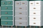 Richtots Premium Storage drawers 6 drawers Green/white/grey - Image 4
