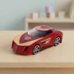 Marvel Go 1:64 Diecast Iron Man Rapid Racer Toy Car For Collection For Ages 3 Years And Up - Image 2
