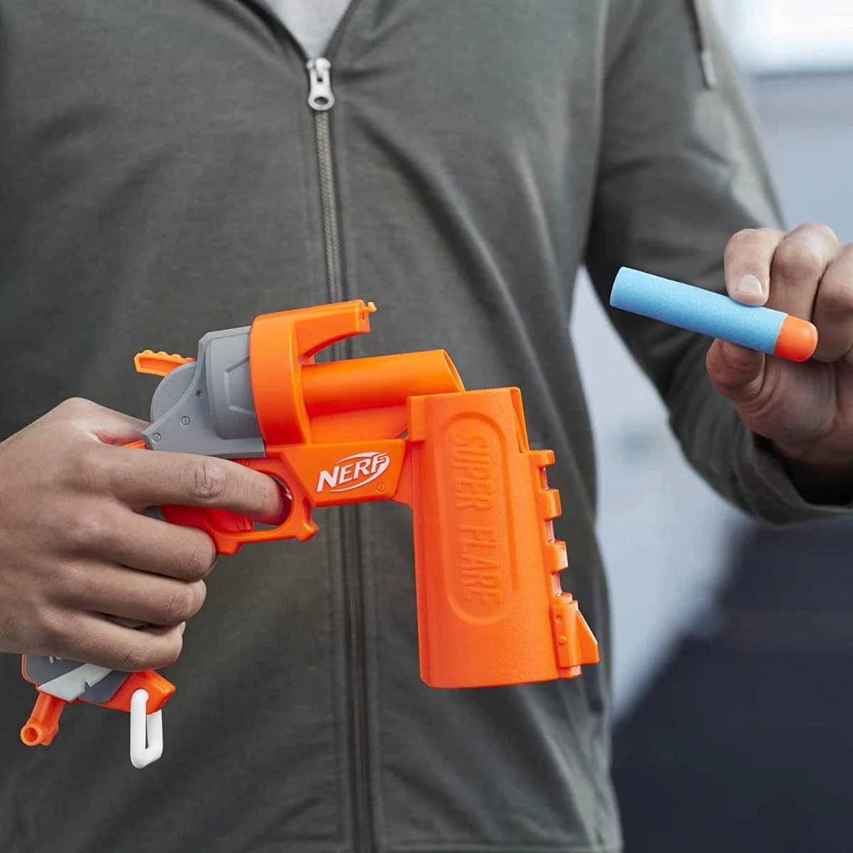 Nerf Fortnite Flare Dart Blaster, Break-Open Dart Loading, Includes 3 Mega Dart - Image 3