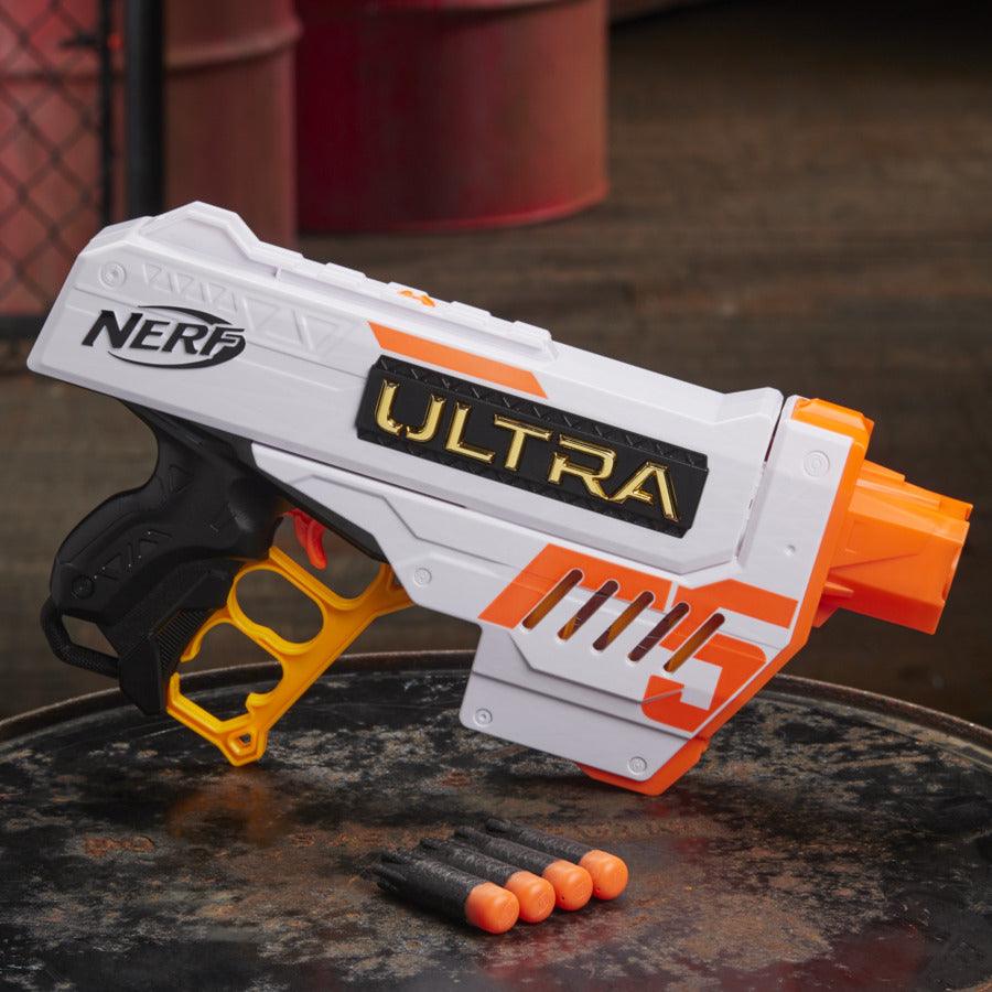 Nerf Ultra Five Blaster, 4-Dart Internal Clip, 4 Darts, Compatible Only with Ultra Darts - Image 4