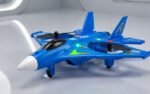 Combat Aircraft Toy with Remote Control – 360° Rotation - Image 2